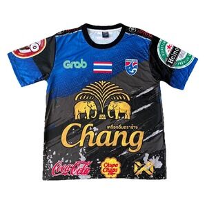 NEW Thailand Chang Football Soccer Jersey Coca Cola Chupa Chups Sponsor Shirt XL